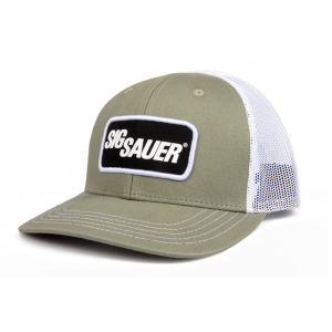 SIG SAUER - GREEN AND WHITE TRUCKER HAT - Sig Sauer