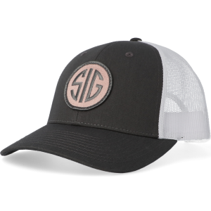 ROSE SNAPBACK TRUCKER HAT CHARCOAL - Sig Sauer
