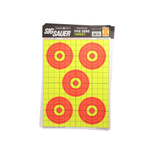 FIVE ZERO TARGET - 12.5" X 19" - 25 PACK - Sig Sauer