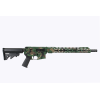 BC-15 | 5.56 NATO Woodland Camo Cerakote Rifle | 16" Black Nitride M4 Barrel | 1:7 Twist | Mid-Length Gas System | Talon 15" MLOK Split Rail | No Magazine