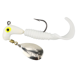 Road Runner Curly Tail | White; 1/16 oz.