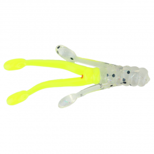 Ol' Blue Tackle Squid Soft Bait | Bling/Chartreuse; 2 in.