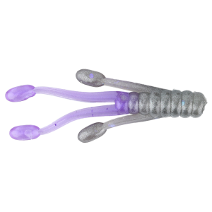 Ol' Blue Tackle Squid Soft Bait | Electric Haze; 2 in.