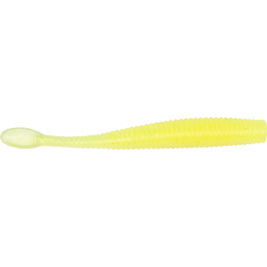 SPRO CJ Smasher Worm Soft Bait | Chartreuse White
