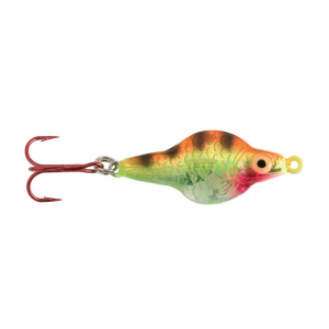 Lindy Rattl'n Flyer Jigging Spoon | Perch; 3/16 oz.
