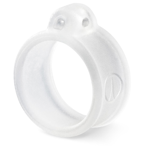 VMC Crossover Rings for Neko and Wacky Rigging | Clear; 4 mm