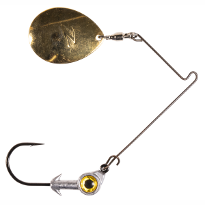 Z-Man BullZEye Spinnerbait | Gold; 1/4 oz.; 4.5