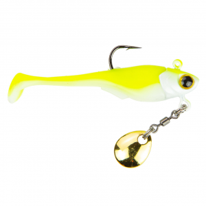 6th Sense Pecos Underspin Swimbait Jig | Chartreuse Minnow