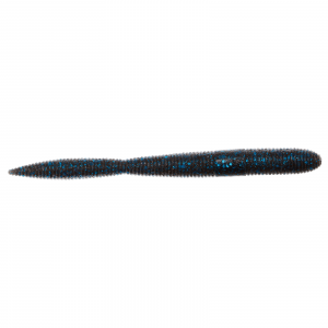 Z-Man FattyZ Worm Soft Bait | Black Blue Flake