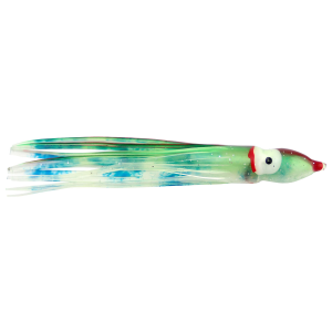 P-Line Sunrise Squid Skirt | Green/White/Black Stripe; 4 1/2 in.
