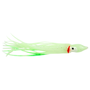 P-Line Sunrise Squid Skirt | Glow/Green Spots; 4 1/2 in.