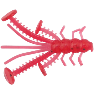 Eurotackle Micro Finesse Crazy Critter | Red; 1.1 in.