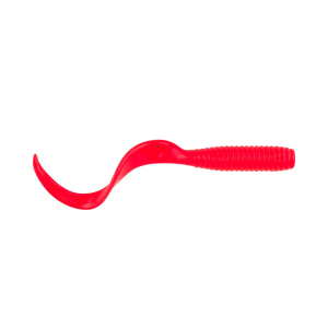 Berkley Gulp! Saltwater Grub Soft Bait | Salmon Red; 8 in.