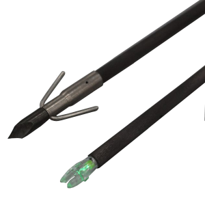 Muzzy Lighted Nock Carbon Composite Fish Arrows - Carp Point