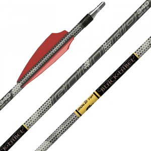 Gold Tip Black Label Carbon Arrows - 2.71" Vanes - Individual - 300