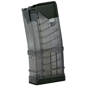 Lancer L5AWM 223 Rem,300 Blackout,5.56x45mm NATO AR-15 20rd Smoke Polymer Detachable