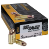 Sig Sauer E9MMB1-50  9mm 115 Gr FMJ