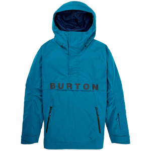 Burton Frostner Anorak Jacket 2023 in Blue size X Large | Nylon/Polyester