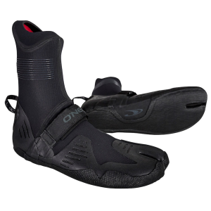 O'Neill 3/2 Psycho Tech Split Toe Wetsuit Boots 2024 in Black size 12 | Rubber/Neoprene