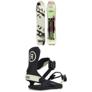 Ride Psychocandy Snowboard 2023   142 Package (142 cm) + S Womens in Black size 142/S