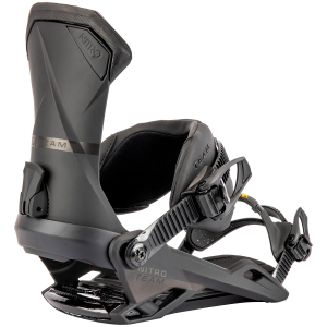Nitro Team Snowboard Bindings 2023 in White size Large | Rubber
