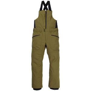 Burton Reserve Tall Bib Pants 2024 in Green size Medium | Polyester