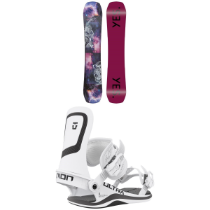 Women's Yes. Rival Snowboard 2023 - 152 Package (152 cm) + S Womens in Black size 152/S | Nylon/Plastic