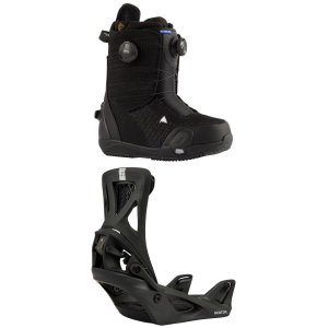 Women's Burton Ritual LTD Step On Snowboard Boots 2024 - 9.5 Package (9.5) + S Womens in Black size 9.5/S | Rubber