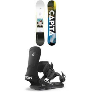 CAPiTA Defenders of Awesome Snowboard 2024 - 155W Package (155W cm) + M Mens | Nylon/Silk size 155W/M | Nylon/Polyester/Silk
