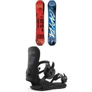 CAPiTA Indoor Survival Snowboard 2024   155W Package (155W cm) + M Mens in Black size 155W/M | Aluminum/Plastic