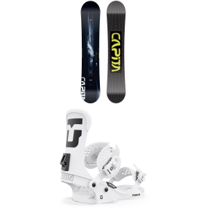 CAPiTA Outerspace Living Snowboard 2024 - 152 Package (152 cm) + XS Mens in White size 152/Xs | Silk