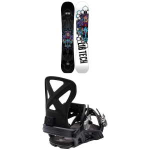 Lib Tech Terrain Wrecker C2X Snowboard 2024   160 Package (160 cm) + M Mens | Aluminum in Black size 160/M | Aluminum/Polyester