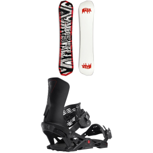 Yes. Greats UnInc Snowboard 2024 - 156 Package (156 cm) + M Mens in Black size 156/M | Bamboo