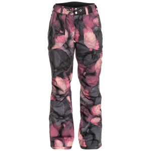 Women's Roxy Nadia Printed Pants 2024 in Black size X Small | Polyester