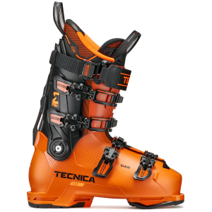 Tecnica Mach1 LV 130 Ski Boots in Orange size 29.5 Plastic 2027