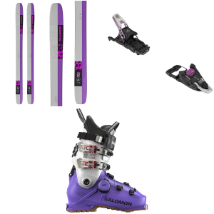 Salomon QST X Skis 184 Package (184 cm) + 120 AT Bindings in Black size 184/120 Aluminum 2026