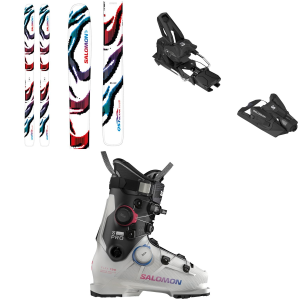 Salomon S/LAB QST Blank Skis 178 Package (178 cm) + 115 Adult Alpine Bindings in Black size 178/115 2027