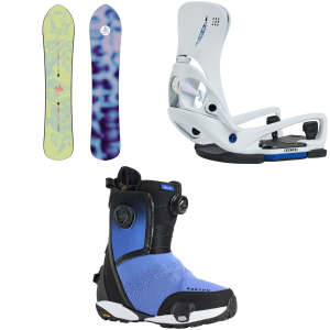 Burton Family Tree Sketch Artist Snowboard 155 Package (155 cm) + S in Black size 155/S 2026