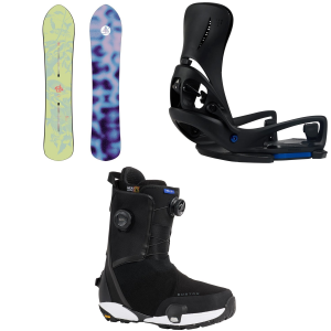 Burton Family Tree Sketch Artist Snowboard 147 Package (147 cm) + X Large in Black size 147/Xl Nylon 2026