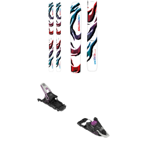 Salomon S/LAB QST Blank Skis 186 Package (186 cm) + 110 AT Bindings in Black size 186/110 Aluminum 2027