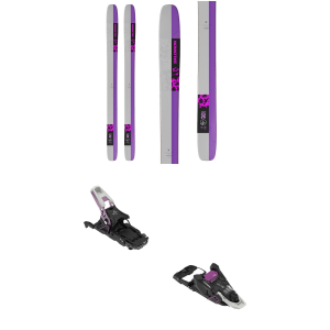 Salomon QST X Skis 192 Package (192 cm) + 120 AT Bindings in Black size 192/120 Aluminum 2026