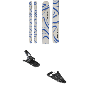 Salomon QST 106 Skis 157 Package (157 cm) + 110 AT Bindings in Black size 157/110 Aluminum 2026