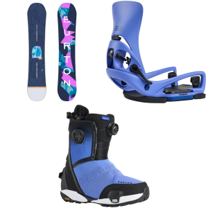 Burton Burton Yeasayer Snowboard 140 Package (140 cm) + M Womens in Green size 140/M Nylon 2026