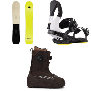 Arbor GPS Snowboard 159 Package (159 cm) + S in Charcoal size 159/S Bamboo/Plastic 2026