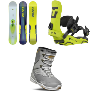 CAPiTA Mercury Snowboard 153 Package (153 cm) + M in White size 153/M Plastic 2026