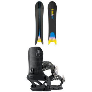 Bataleon Surfer Snowboard 154 Package (154 cm) + M/L in Black size 154/M/L Aluminum 2026
