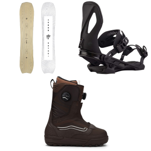 Arbor Satori Snowboard 148 Package (148 cm) + S in White size 148/S Plastic 2026