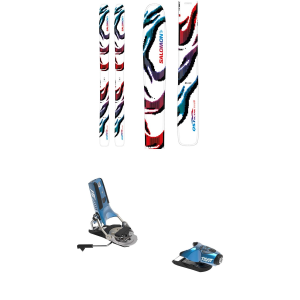 Salomon S/LAB QST Blank Skis 192 Package (192 cm) + 115 Adult Alpine Bindings in Blue size 192/115 Aluminum 2027