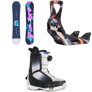 Burton Burton Yeasayer Snowboard 144 Package (144 cm) + L Womens in Black size 144/L Nylon 2026