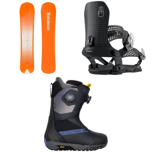 Bataleon Party Wave Snowboard 151 Package (151 cm) + M/L in Black size 151/M/L Aluminum 2026
